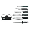Victorinox - Fibrox 7 Piece Cutlery Roll Set W/ Canvas Case