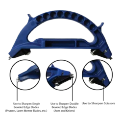 AccuSharp - Blue All In One Pruner, Knife & Tool Sharpener