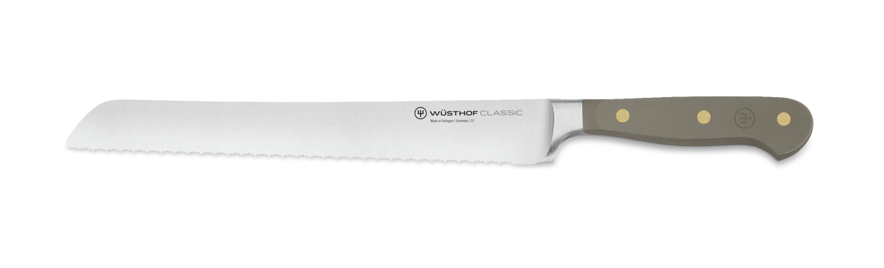 Wusthof - Classic 9" Velvet Oyster Double Serrated Bread Knife 1 Wusthof - Classic 9" Velvet Oyster Double Serrated Bread Knife