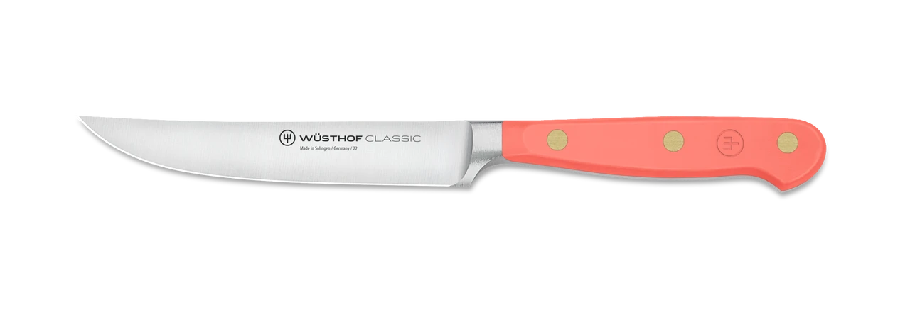 Wusthof - Classic 4.5" Coral Peach Steak Knife 1 Wusthof - Classic 4.5" Coral Peach Steak Knife