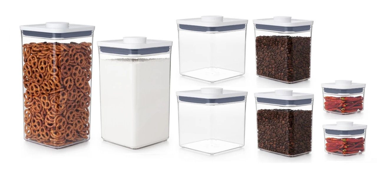 OXO - 8pc POP 2.0 Storage Container Set 1 OXO - 8pc POP 2.0 Storage Container Set