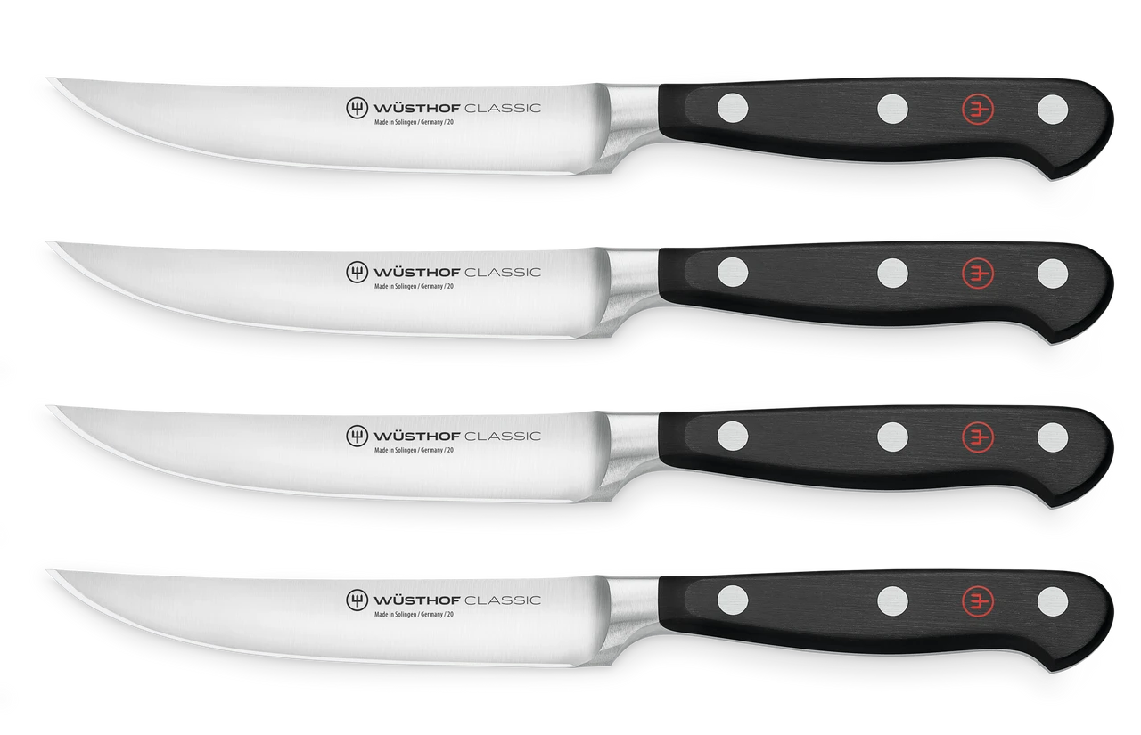 Wusthof - 4 Pc Classic Steak Knife Set 1 Wusthof - 4 Pc Classic Steak Knife Set