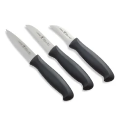 Henckels International - 3 Piece Black Handled Paring Knife Set - 11291-111