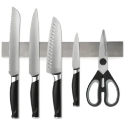 Danesco - 14" X 1.75" Stainless Steel Magnetic Knife Rack