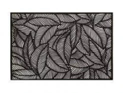 Maxwell & Williams - 17.75" X 12" Black Leaf Placemat - GI0175