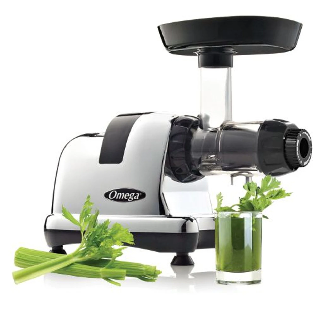 Omega - 80 RPM Low Speed Horizontal Masticating Juicer And Nutrition System 1 Omega - 80 RPM Low Speed Horizontal Masticating Juicer And Nutrition System