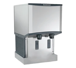 Scotsman - Meridian Touch-Free Wall-Mounted Nugget Ice & Water Dispenser Air Cooled - 500 Lb Production 25 Lb - HID525AW-1