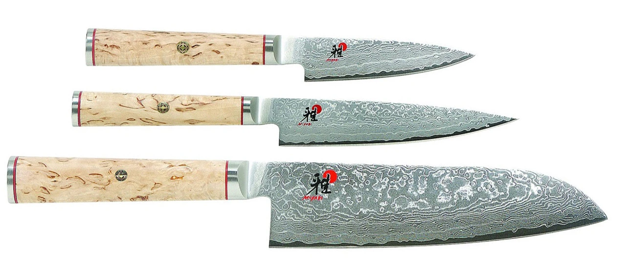 Miyabi - Birchwood 5000 MCD 3 Piece Knife Set 1 Miyabi - Birchwood 5000 MCD 3 Piece Knife Set