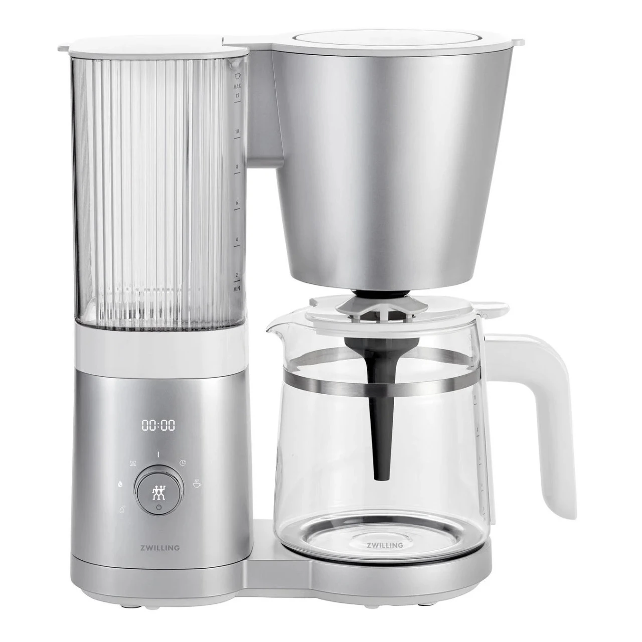 Zwilling - Enfinigy 12 Cup Silver Drip Coffee Maker 1 Zwilling - Enfinigy 12 Cup Silver Drip Coffee Maker