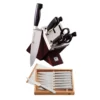 Zwilling - 7 Pc Four Star Block Set With Bonus Steak Knives