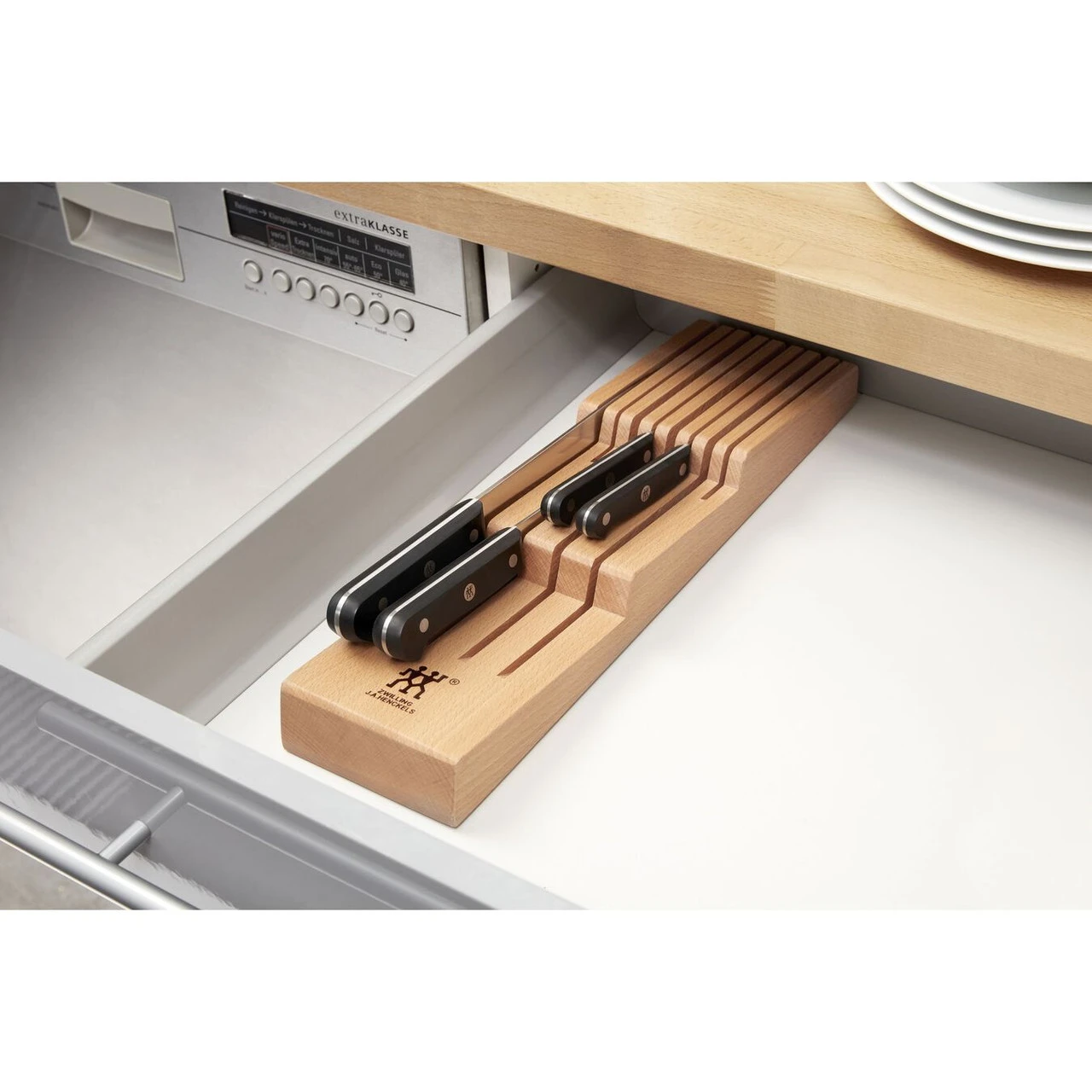 Zwilling - 8 Knife In Drawer Knife Storage, Beech 3 Zwilling - 8 Knife In Drawer Knife Storage, Beech - Image 3