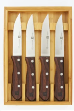 Zwilling - 4 Piece Steakhouse Knife Set With Box