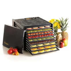 Excalibur- 9 Tray Black Dehydrator With 26 Hour Timer -Kitchen Supplies Store 3926TB PROP1 Propped 1400x 40830.1648740849