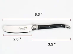 Laguiole - Black Handle Spreader Set Of 4 -Kitchen Supplies Store 417q w BfEL. AC 86968.1708534525