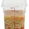 Cambro - 4QT Opaque CamWear Square Container - 4SFSP148