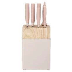 Zwilling - Now S Pink 7 Piece Knife Block Set