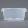 Rubbermaid - 1.9L. Clear Round Container - 5720-24