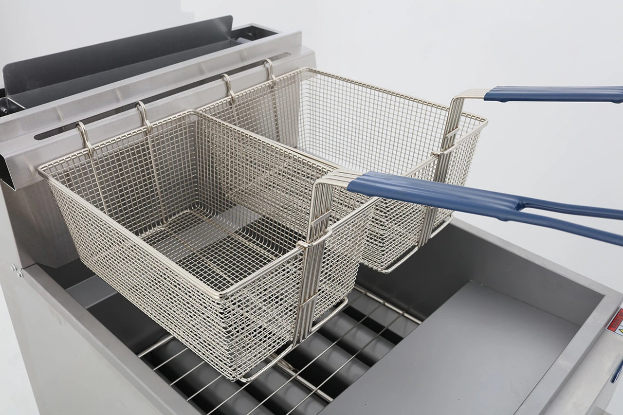 Atosa - 75 Lb Natural Gas Deep Fryer - ATFS-75-NG 7 Atosa - 75 Lb Natural Gas Deep Fryer - ATFS-75-NG - Image 7