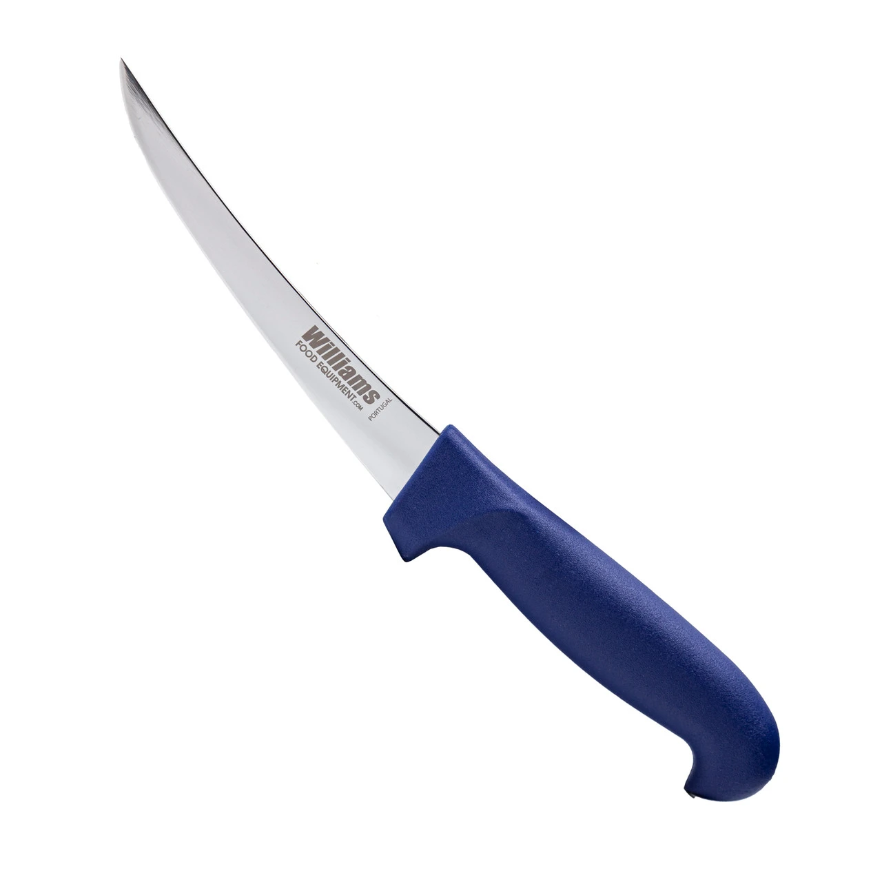 Williams - 6" Blue Handle Curved Boning Knife 1 Williams - 6" Blue Handle Curved Boning Knife