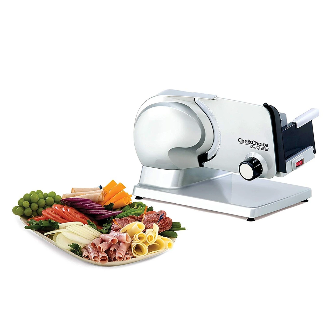 Chef's Choice - 7" Stainless Blade Adjustable Meat Slicer 1 Chef's Choice - 7" Stainless Blade Adjustable Meat Slicer