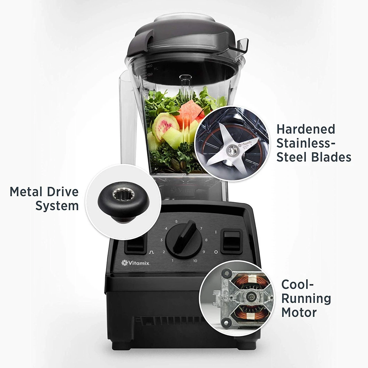 Vitamix - Explorian E310 2 H.P. Blender With 48 Oz Container - 64068 8 Vitamix - Explorian E310 2 H.P. Blender With 48 Oz Container - 64068 - Image 8