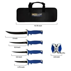 AccuSharp - 6 Piece Fish Fillet Knife Kit -Kitchen Supplies Store 737C FilletKnifeKit5 75062.1695647595