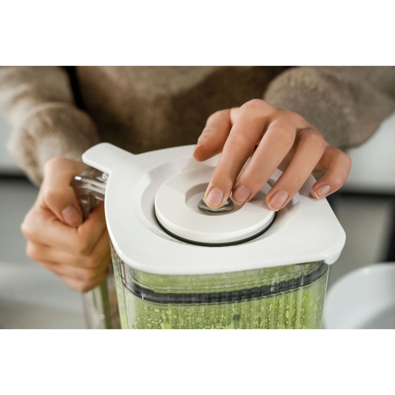 Zwilling - Enfinigy Blender Vac Adapter White 2 Zwilling - Enfinigy Blender Vac Adapter White - Image 2