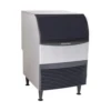 Scotsman - Undercounter 24" Width Water Cooled Flake Ice Machine - 440 Lb Production 80 Lb Storage (115 Volts) - UF424W-1