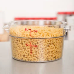 Cambro - 2QT Clear CamWear Round Container - RFSCW2135 -Kitchen Supplies Store 928288 45125.1672430007