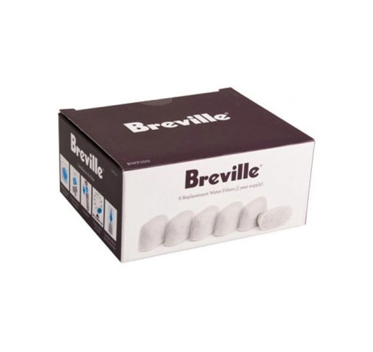 Breville - BKC700XL And BES860XL Replacement Water Filters - BWF100 1 Breville - BKC700XL And BES860XL Replacement Water Filters - BWF100