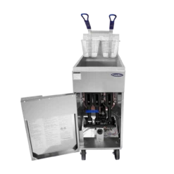 Atosa - 35 Lb Natural Gas Deep Fryer - ATFS-35ES -Kitchen Supplies Store ATFS 40 open 600x600 86374.1714133850
