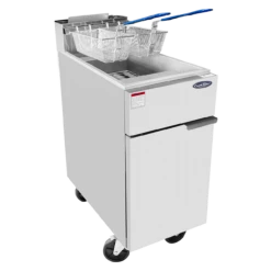 Atosa - 40 Lb Natural Gas Deep Fryer - ATFS-40-NG -Kitchen Supplies Store ATFS 40 side2 03689.1680263375