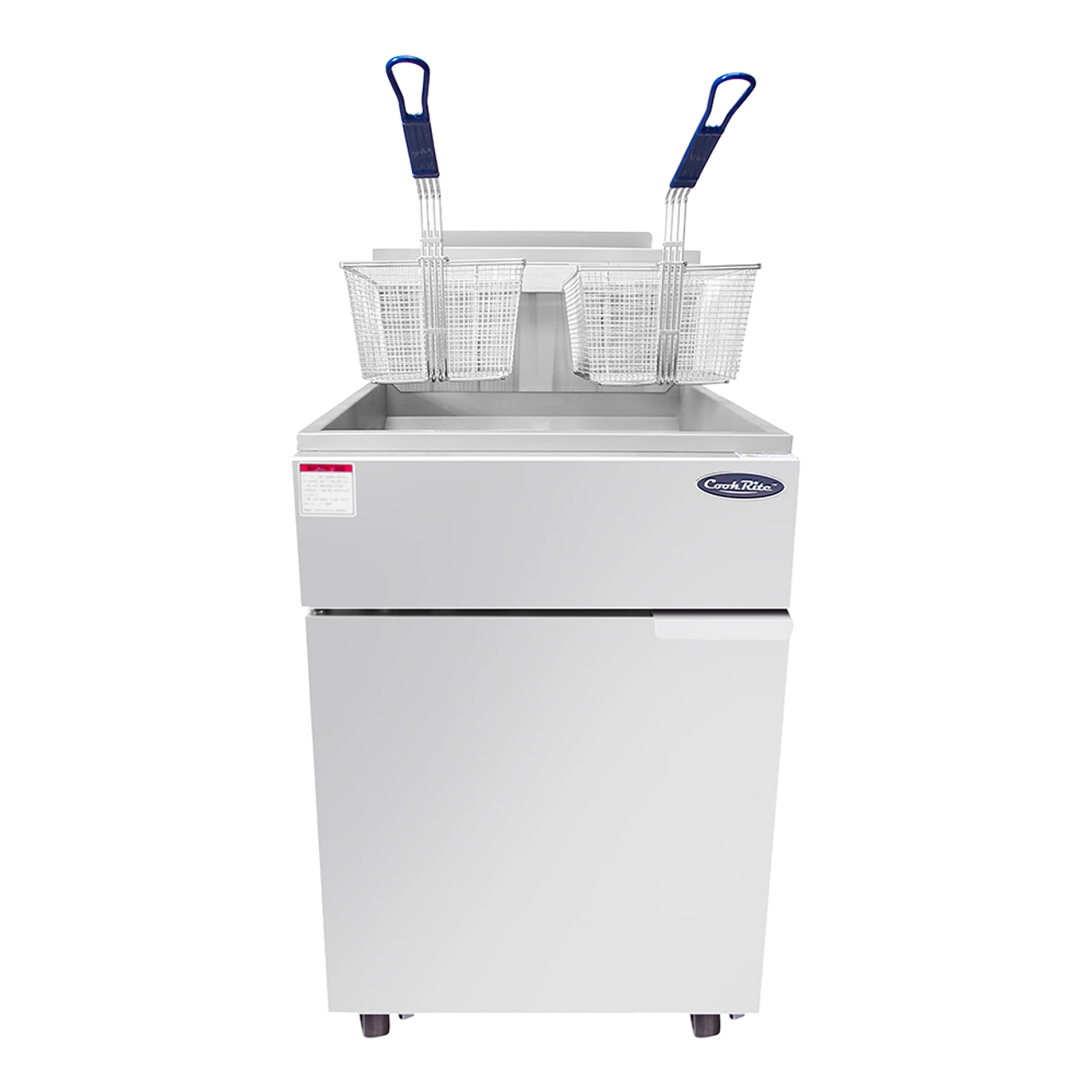 Atosa - 75 Lb Natural Gas Deep Fryer - ATFS-75-NG 1 Atosa - 75 Lb Natural Gas Deep Fryer - ATFS-75-NG