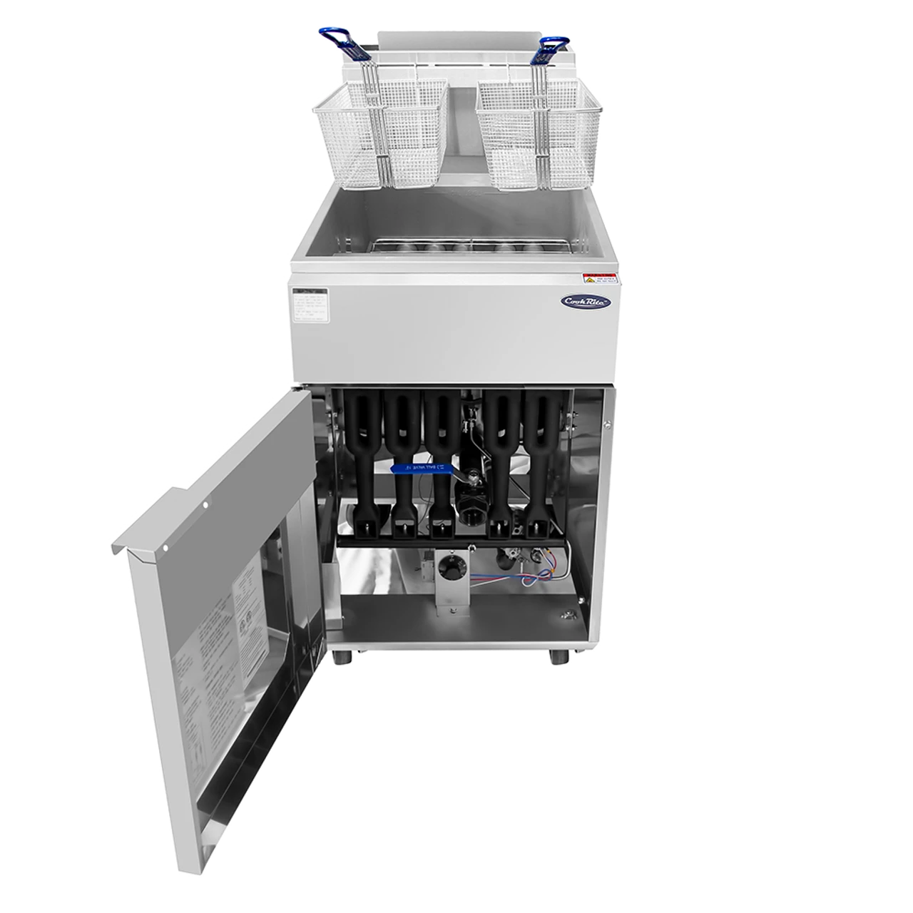 Atosa - 75 Lb Natural Gas Deep Fryer - ATFS-75-NG 6 Atosa - 75 Lb Natural Gas Deep Fryer - ATFS-75-NG - Image 6