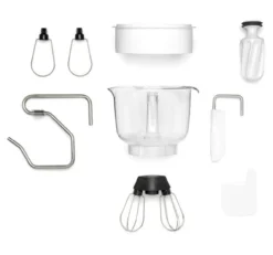 Ankarsrum - Jubilee Silver 7L Original Mixer Package -Kitchen Supplies Store Basic accessories white background PC252092 scaled 2 45001.1684242170