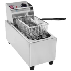 Eurodib - 8 L Electric Countertop Fryer Double Basket 120 Volt - SFE01860D-120