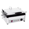 Eurodib - Grooved Commercial Panini Grill 14.8" X 10.9" 240 V 2400 W - SFE02345-240