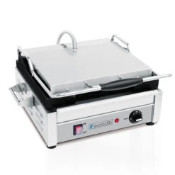Eurodib - Flat Grill Commercial Panini 14.8" X 10.9" 120 V 1800 W - SFE02340-120