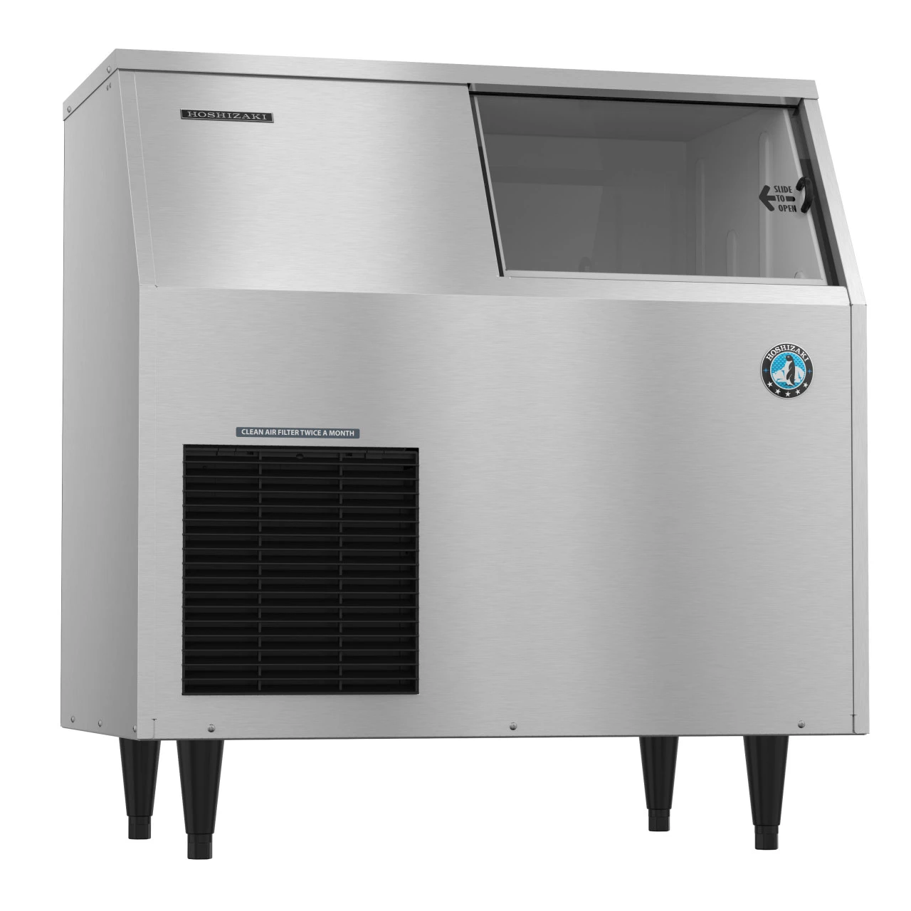 Hoshizaki - 36" Air Cooled Flaker Ice Machine, 353 Lbs/Day W/ Storage Bin - F-300BAJ 1 Hoshizaki - 36" Air Cooled Flaker Ice Machine, 353 Lbs/Day W/ Storage Bin - F-300BAJ