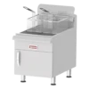 Omcan - Commercial Countertop Natural Gas Fryer With 53,000 Btu And 30 Lb. Oil Capacity - 43088
