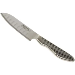 Global - GS 4.5" Fluted Santoku Knife