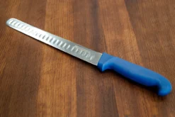 Williams - 10" Blue Handle Granton Edge Slicing Knife -Kitchen Supplies Store IMG 4073 50416.1682693513