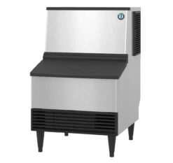 Hoshizaki - 24" ADA Compliant Air Cooled Crescent Cube Ice Machine, 213 Lbs/Day W/ Storage Bin - KM-231BAJ -Kitchen Supplies Store KM 231BAJ left scaled 98436.1694448595