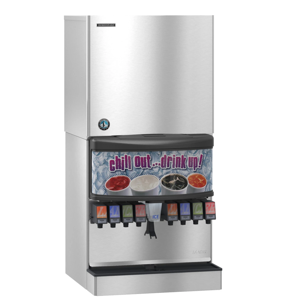 Hoshizaki - 30" Remote Cooled Crescent Cube Ice Machine, 967 Lbs/Day - KMD-860MRJZ 2 Hoshizaki - 30" Remote Cooled Crescent Cube Ice Machine, 967 Lbs/Day - KMD-860MRJZ - Image 2