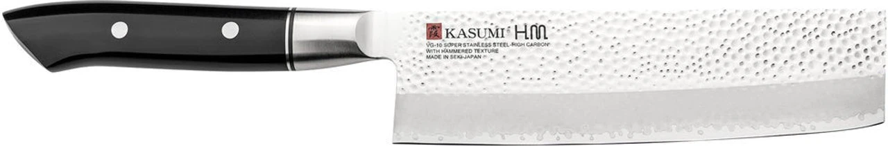 Kasumi - 6.7" (17cm) Hammered Nakiri Knife - 7174017 1 Kasumi - 6.7" (17cm) Hammered Nakiri Knife - 7174017