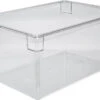 Omcan - 18" X 26" X 12" Clear Polypropylene Food Storage Container