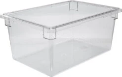 Omcan - 18" X 26" X 12" Clear Polypropylene Food Storage Container