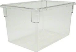 Omcan - 18" X 26" X 15" Clear Polypropylene Food Storage Container