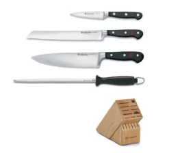 Wusthof - 5 Piece Classic Knife Block Set