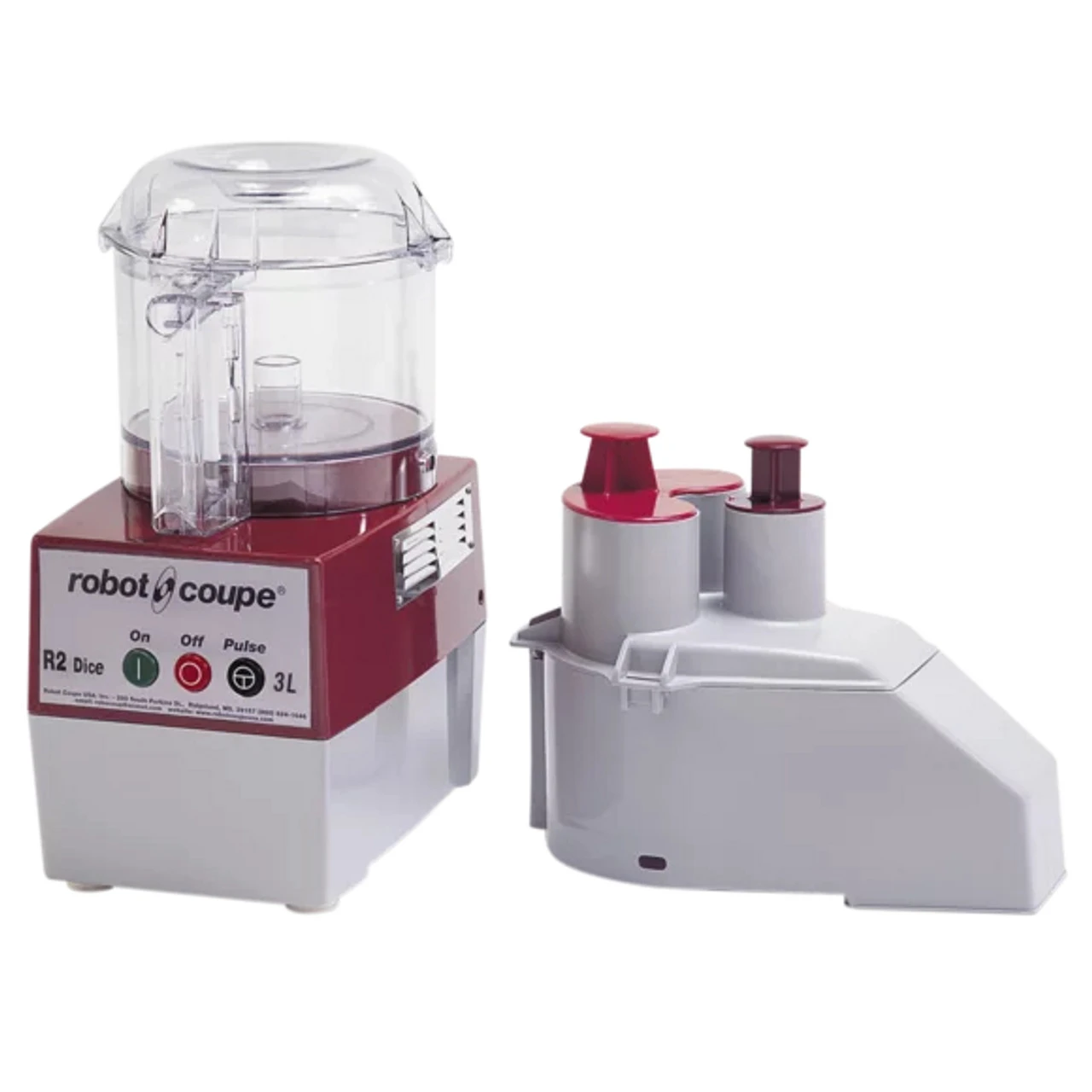 Robot Coupe - Combination Food Processor 2.9 L Clear Bowl - R2DICECLR 1 Robot Coupe - Combination Food Processor 2.9 L Clear Bowl - R2DICECLR